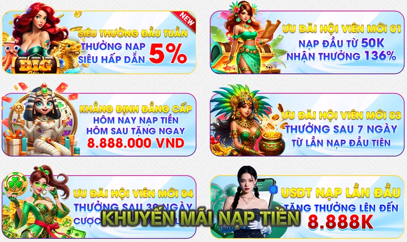 Khuyến Mãi KUWIN 10 Khuyến Mãi Nạp Tiền